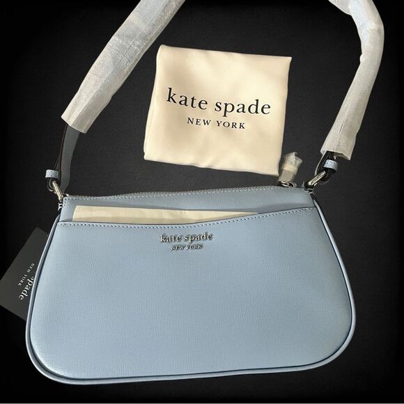 NWT Kate Spade Bleecker Small Crossbody w/Silver tone Hardware Includes Dust Bag - Picture 2 of 8